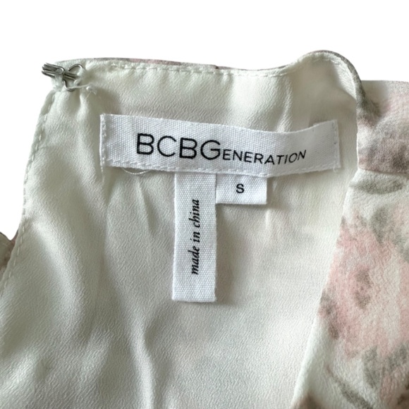 BCBGeneration Flowy Sleeveless Shift Dress S - Picture 6 of 8